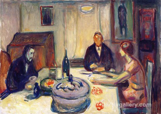 Oslo Bohemians ( - ) by Edvard Munch paintings reproduction